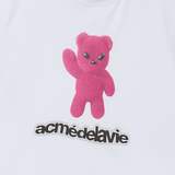 25SS エイリアンベアクロップショートスリーブTシャツ ホワイト