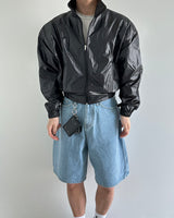 Seat coating zip-up jumper