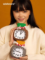 wishmore かわいい目覚まし時計 (学生 ウェイクアップ アーティファクト デスクトップ 時計 女の子 デスクトップ 電子時計 高値)