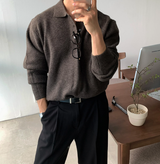オールデイセミオーバーハッチカラニット