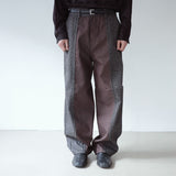 divide leopard denim