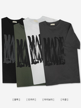 モカメイド ヴィンテージボクシーフィット半袖Tシャツ