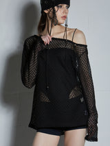 ONE-SHOULDER COVER UP