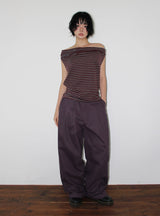 VOLUME TWO-TUCK PANTS