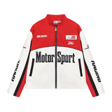 ビンテージエンブロイダードレーシングコーチジャケット