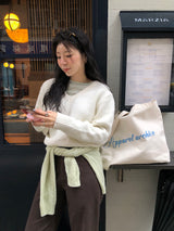 [MADE] FIFTY WOOL V-NECK KNIT