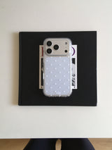 LACE DOT WHITE Jellyhard Case