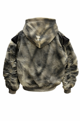 DKILLUMINATE SPRAY-DYED PILOT BOMBER