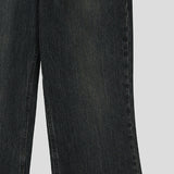 Loner Washed Bootcut Denim Pants