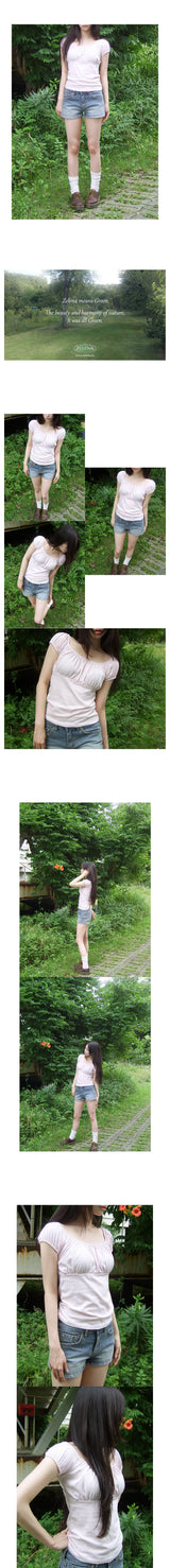 パウダーシャーリングTシャツ