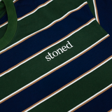 Stoned Originals : Stripes Navy/Green