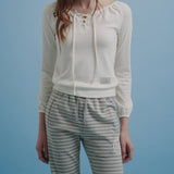 Stripe Bootscut (Grey)