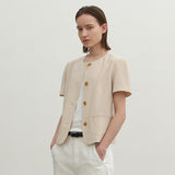 (JK-2951)ESSENTIAL MINIMAL JACKET