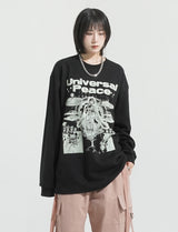 Universal heavy cotton LS t-shirt