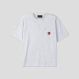 LMN Rivet 3 Button Waffle Short Sleeve Tee (3 colors)