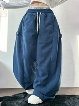 ボスサイズフリーススナップロングパンツ 🧸🩵🤍6カラー