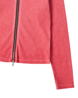 26SS WOMAN ウォッシュドリップフーディージップアップ