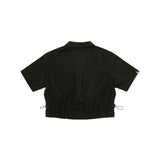 (WOMAN)BREEZE 半袖シャツ【BLACK】