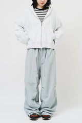Liz Cropped Zip Hoodie (3color)