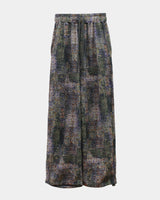 Oriental Print String Pants