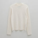 (T-6976)ESSENTIAL RYAN WOOL HALF NECK KNIT