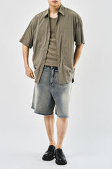 Milky Bermuda Denim Shorts