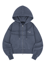 Pigment-Cut-Off-Hooded-Zip-Up - 6COLOR