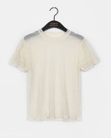 リーベルメッシュレース半袖Tシャツ