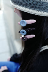 ドットボタンヘアピン [2pcs set]