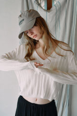 T/T シグネチャーナイロンロゴ ボールキャップ (gray)