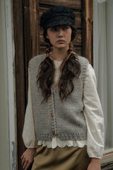 Bonnie Knit Vest [Gray]