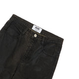 [ULKIN] Vintage Oil Washed Denim Pants_Black