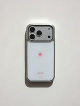 [MADE] Pure Flower Epoxy Silver Bumper Case [iPhone/Galaxy]