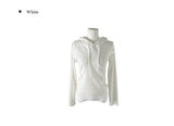 Liam Peach Fuzz Slim Fit Hood Shirring T-Shirt