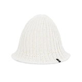 VA Label Knit Tulip Hat / Cream