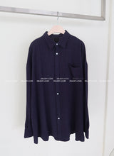 [Unisex] 6カラー オーバーサイズフィット リネンシャツ
