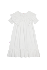 ULLALA PAJAMA Lila Short-sleeve One-piece Ivory[24162WOSXN]