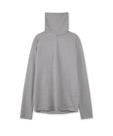 Bluesf Stripe Double Turtleneck - WHITE