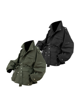 RELABEL (Dream Tailor) Adjustable Length Multi-Style Washed Distressed M65 Jacket