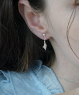 Mirror Piece Earrings