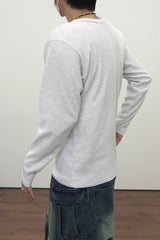 Regular Waffle Long Sleeve 3C