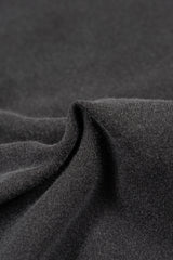 フレインブラックウォッシングクロップ半袖Tシャツ