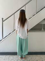 レッグウォーマー ワイド スウェットパンツ