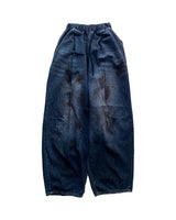 Dart Cappy Damage Denim Balloon Pants