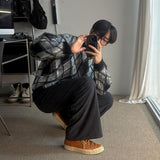 ASCLO Fade Argyle Hairy Knit (2color)
