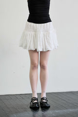 ANNIE BALLOON SKIRT PANTS / WHITE