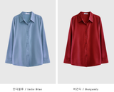 Teed Standard Shirt Blouse / 14 colors
