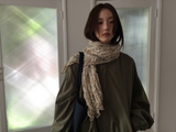 Bell half-neck peach field jacket (4color)
