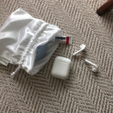 【MADE】Glossy Satin Mini Pouch