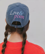 Love Poem Ball Cap - Navy